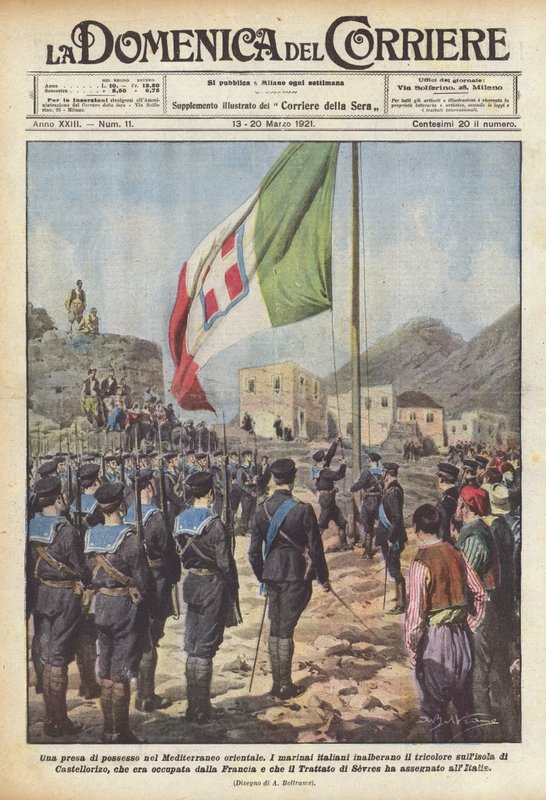 Uma exploração no Mediterrâneo oriental de Achille Beltrame