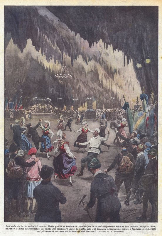 Um salão de festas único no mundo de Achille Beltrame