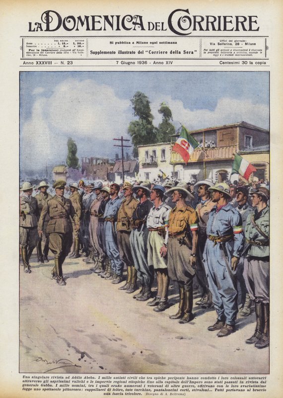 Uma revista única em Addis Ababa de Achille Beltrame