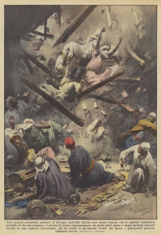 Uma trágica cerimônia de casamento de Achille Beltrame