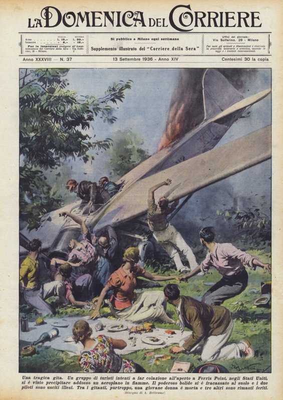 Uma viagem trágica de Achille Beltrame