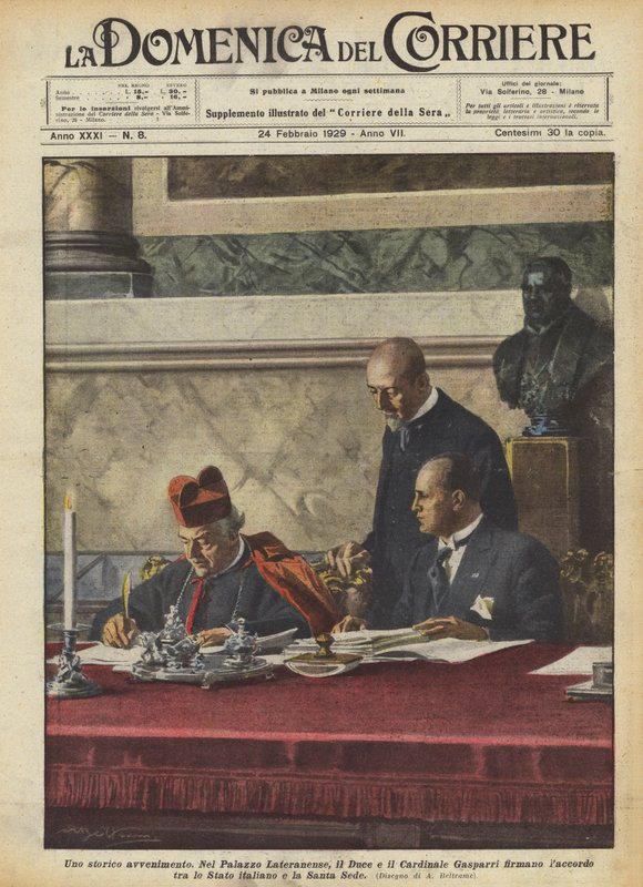 Um evento histórico de Achille Beltrame