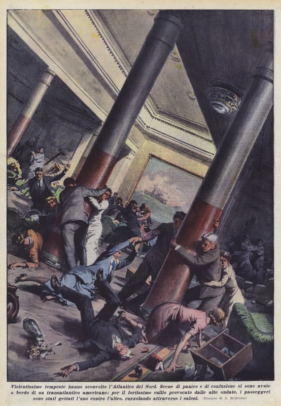 Tempestades violentas chocaram o Atlântico Norte de Achille Beltrame