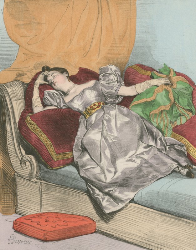5 horas da manhã de Achille Devéria