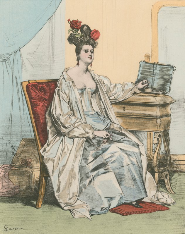 8 horas da noite de Achille Devéria