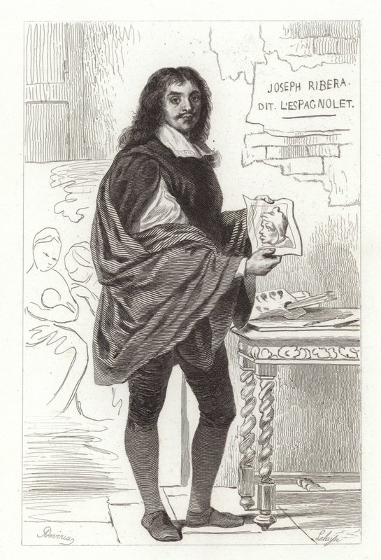 Jusepe de Ribera, pintor espanhol também conhecido como José de Ribera, Giuseppe Ribera e José Ribera de Achille Devéria