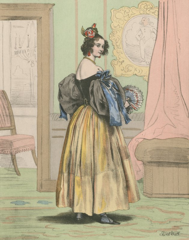 meia-noite de Achille Devéria