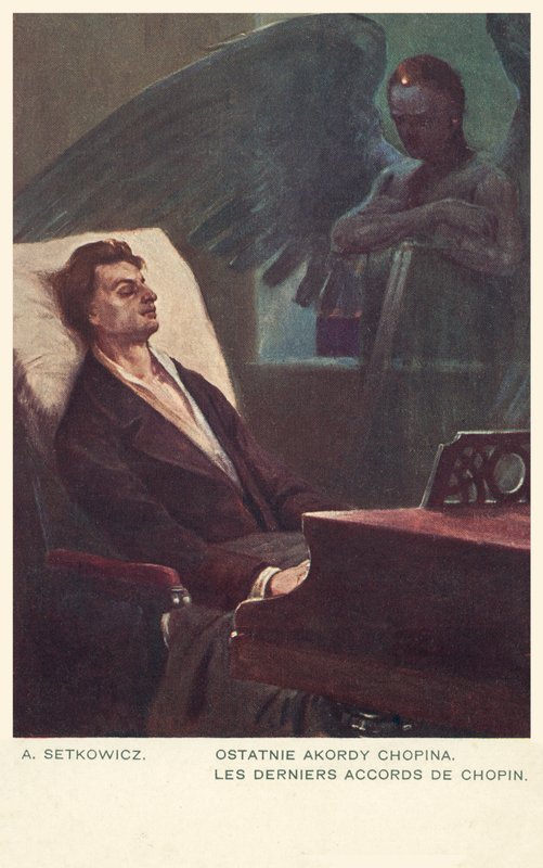The Last Chords of Chopin (cor litho) de Adam Setkiewicz