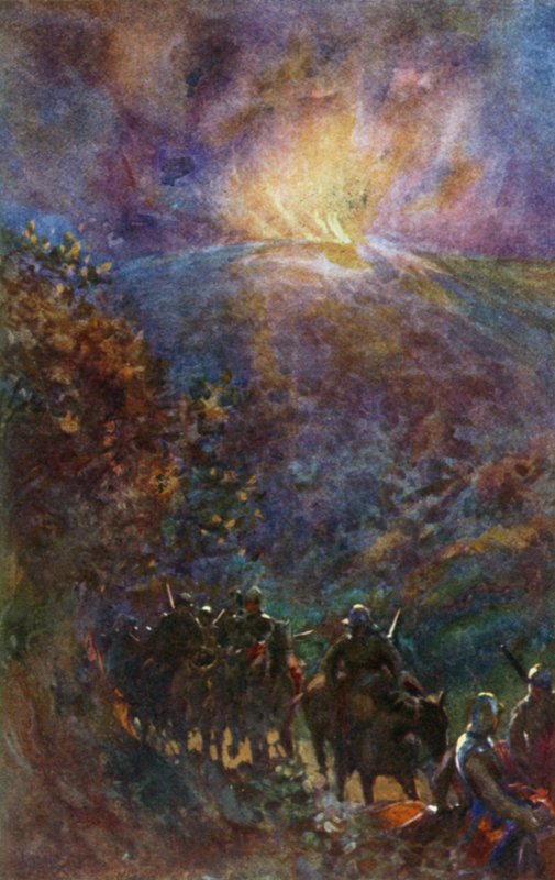 Mais de trinta foram, como nuvens sobre o pôr do sol de Addison Thomas Millar