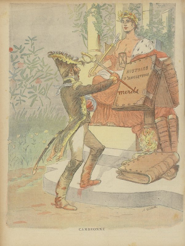 Ilustração para o riso de Adolphe Leon Willette