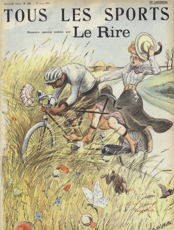 Ilustração para o riso de Adolphe Leon Willette