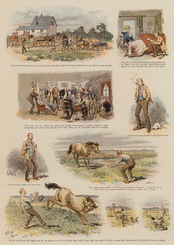 Beleza no Far Nor &39;West (chromolitho) de Adrien Emmanuel Marie