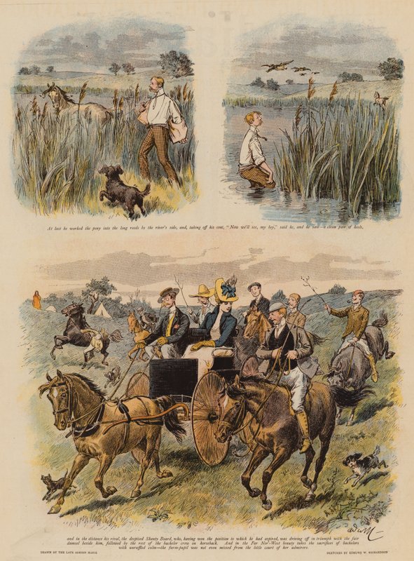 Beleza no Far Nor &39;West (chromolitho) de Adrien Emmanuel Marie