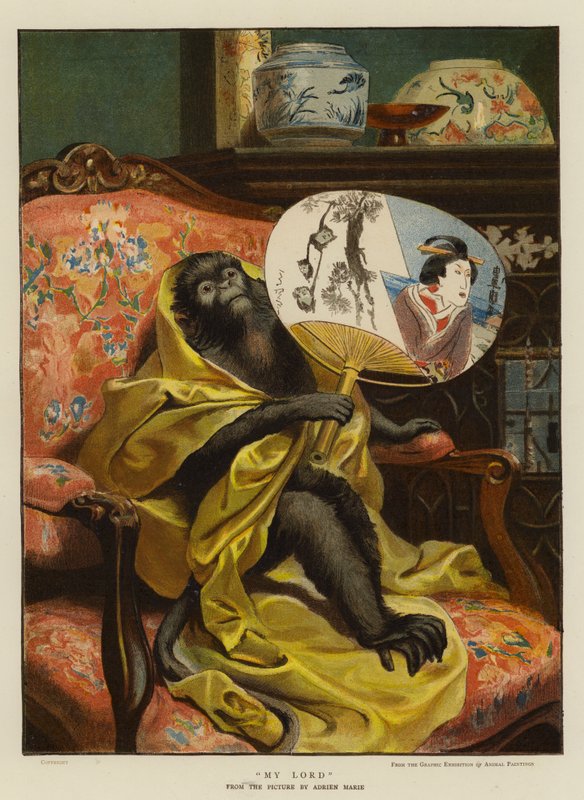 Meu senhor (cromolitho) de Adrien Emmanuel Marie