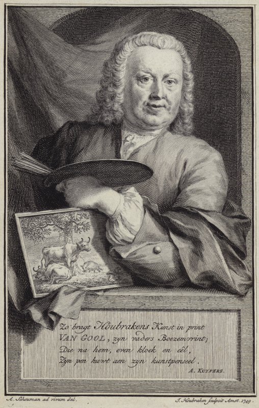 Retrato de Jan van Gool de Aert Schouman