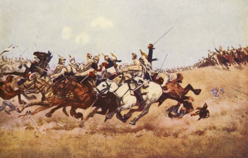 A Carga de Cuirassiers em Rezonville de Aime Nicolas (after) Morot