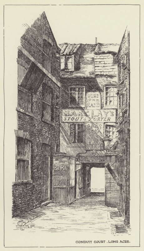 Tribunal de condutas, Long Acre de Alan Stapleton