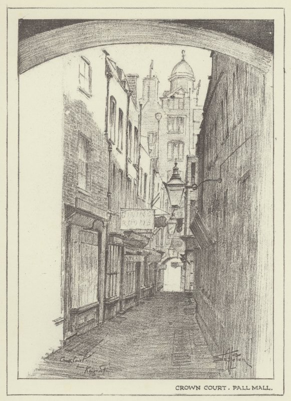 Corte da Coroa, Pall Mall de Alan Stapleton