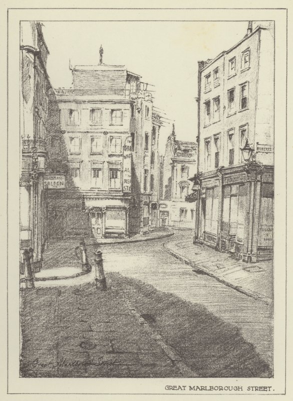 Great Marlborough Street de Alan Stapleton
