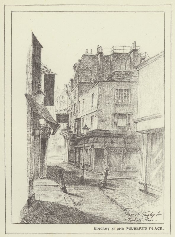 Kingley Street e Fouberts Place de Alan Stapleton