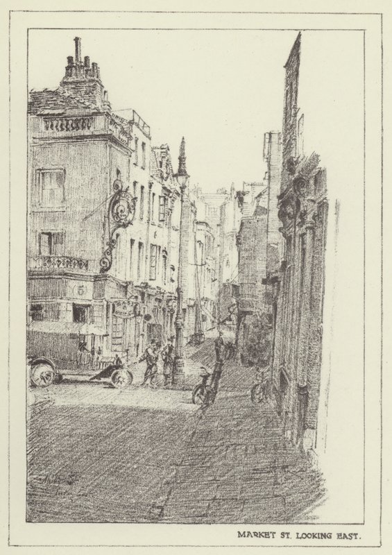 Market Street, olhando para o leste de Alan Stapleton