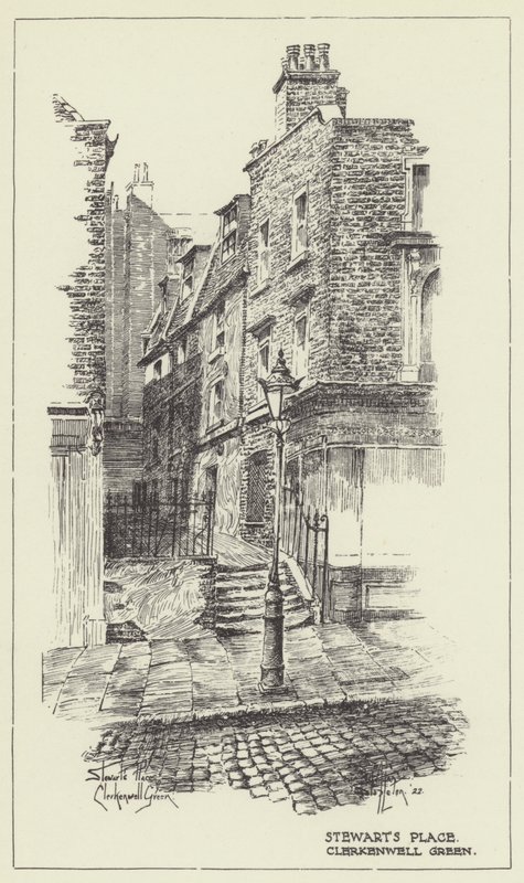Stewarts Place, Clerkenwell Green de Alan Stapleton