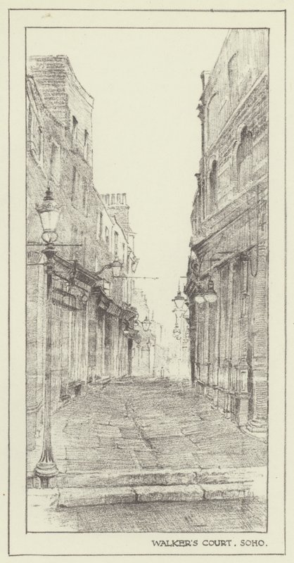 Walkers Court, Soho de Alan Stapleton