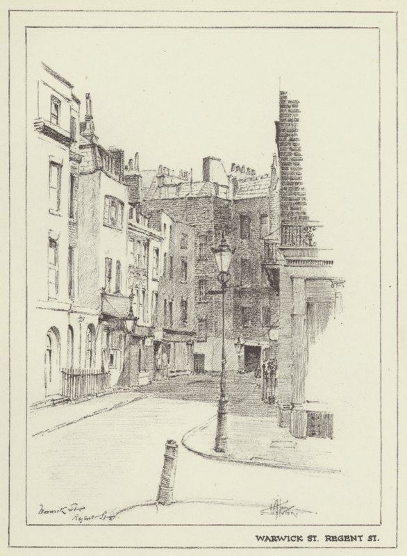 Warwick Street, Regent Street de Alan Stapleton