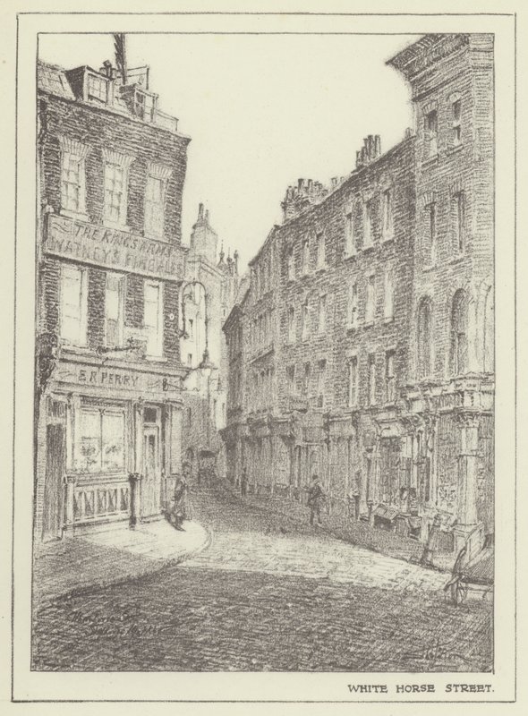 White Horse Street de Alan Stapleton