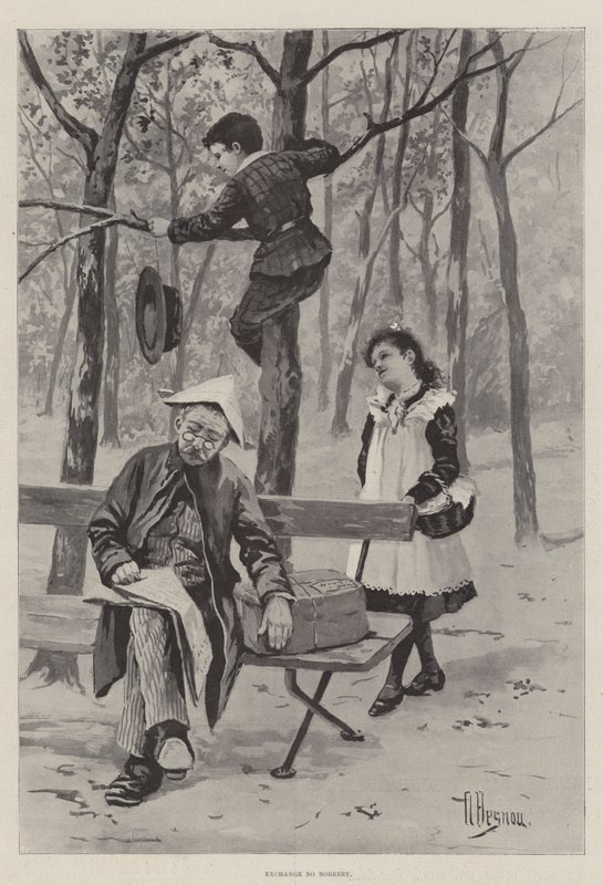 Troca sem roubo de Albert Besnou