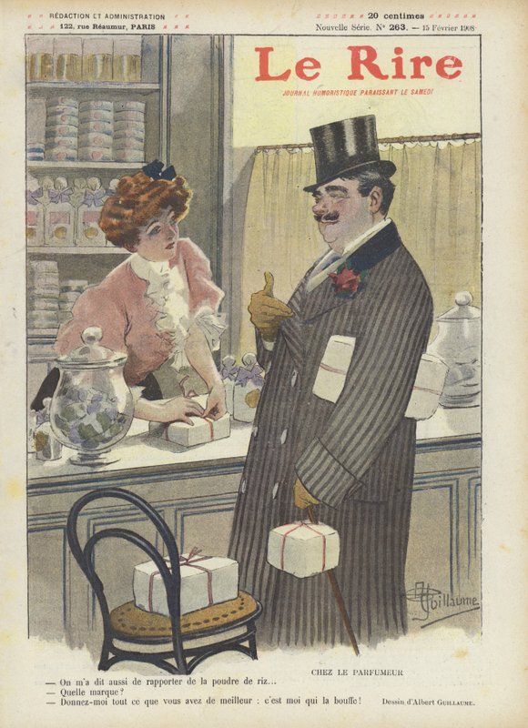 Na perfumaria de Albert Guillaume