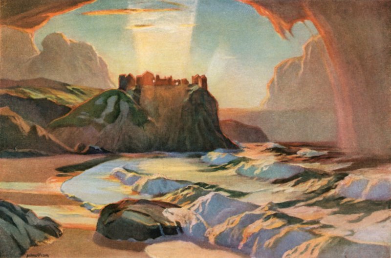 Irlanda do Norte, Dunluce Castle de Albert Julius Olsson