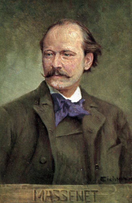 Jules Massenet, compositor francês de Albert after Eichhorn