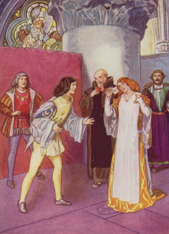 Shakespeare: Much Adoption About Nothing (cor litho) de Albert Edward Jackson