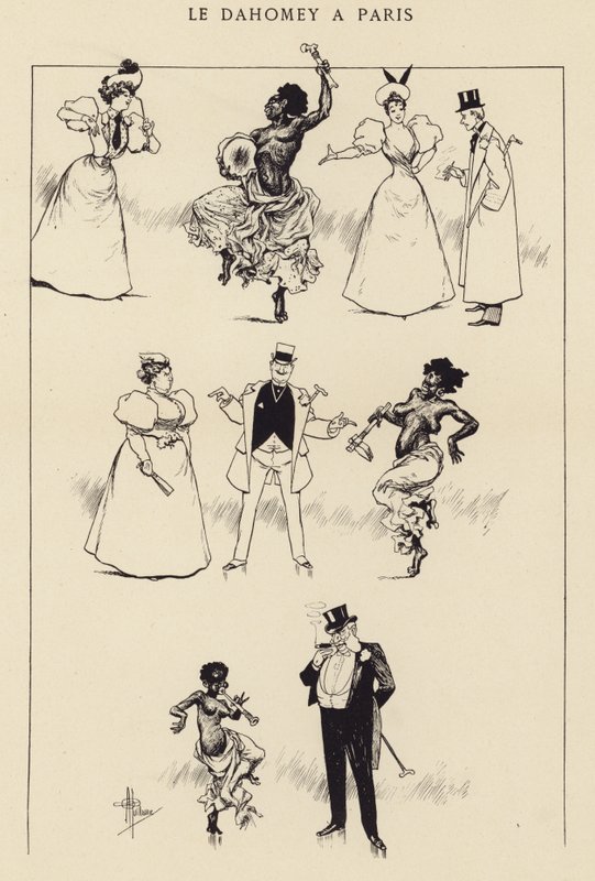 Daomé em Paris de Albert Guillaume