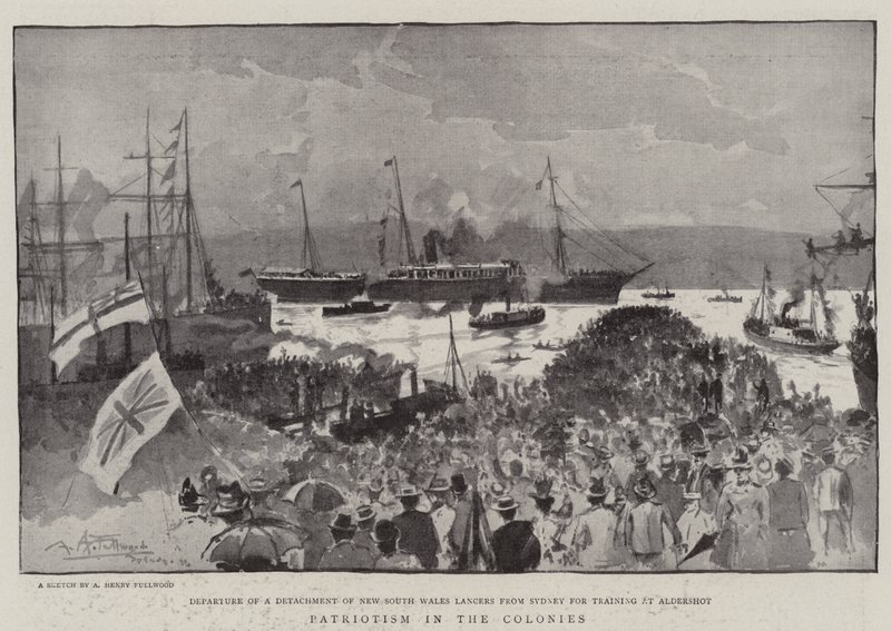 Patriotismo nas colônias de Albert Henry Fullwood