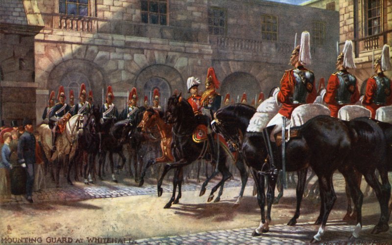Montagem da Guarda em Whitehall de Albert Henry and Payne Payne