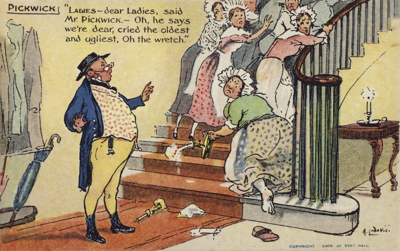 Papéis pickwick de Albert Jnr. Ludovici