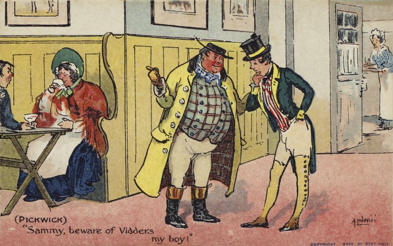 Papéis pickwick de Albert Jnr. Ludovici