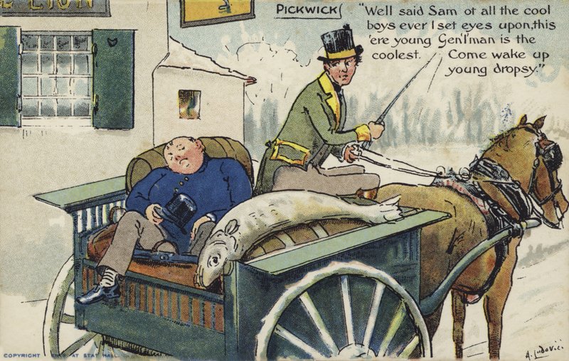 Papéis pickwick de Albert Jnr. Ludovici