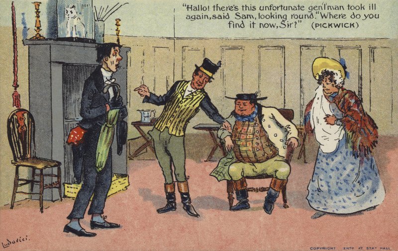 Papéis pickwick de Albert Jnr. Ludovici