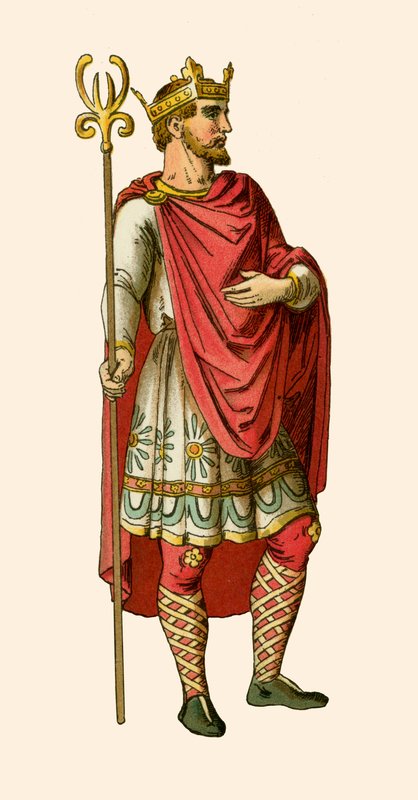Rei anglo-saxão de Albert Kretschmer