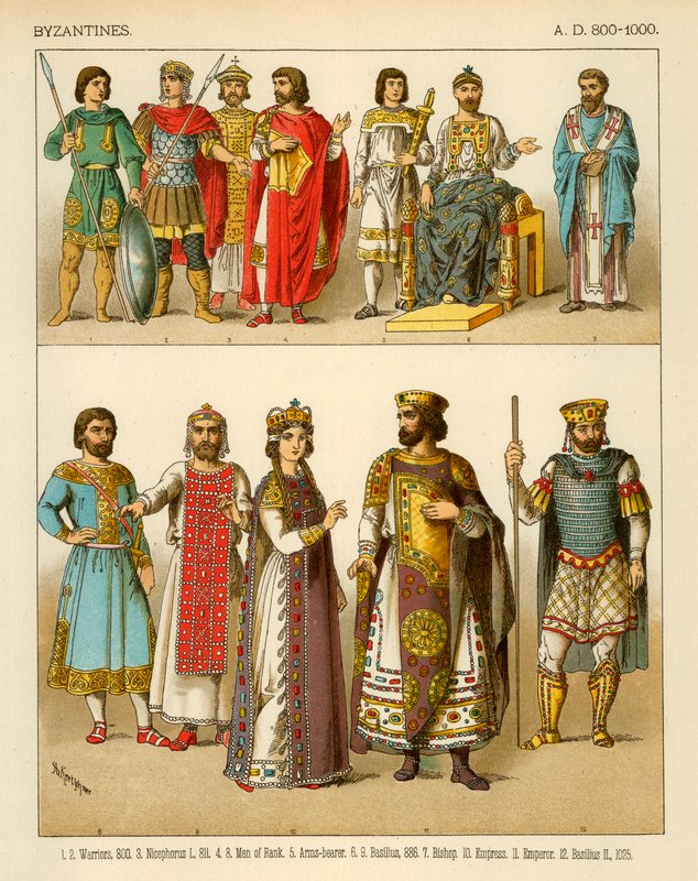 Fato bizantino 800-1000 AD de Albert Kretschmer