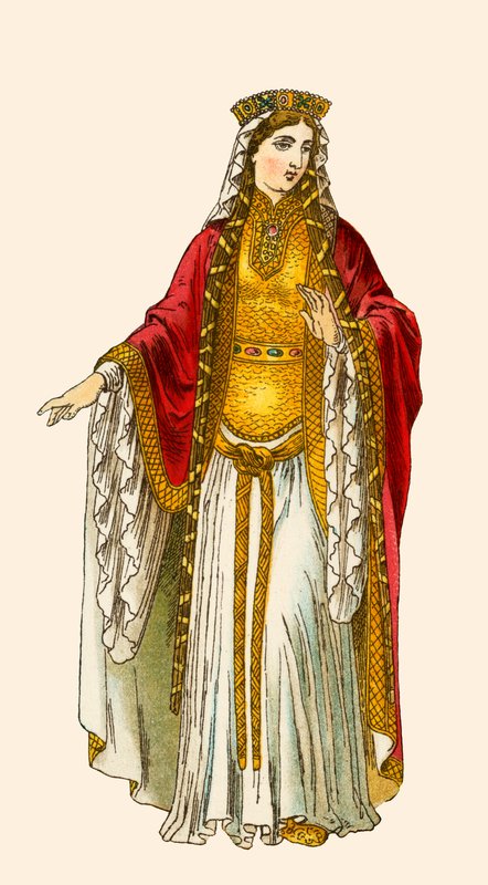Clothilda, rainha dos francos de Albert Kretschmer