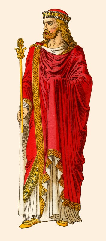 Clovis, rei dos francos de Albert Kretschmer