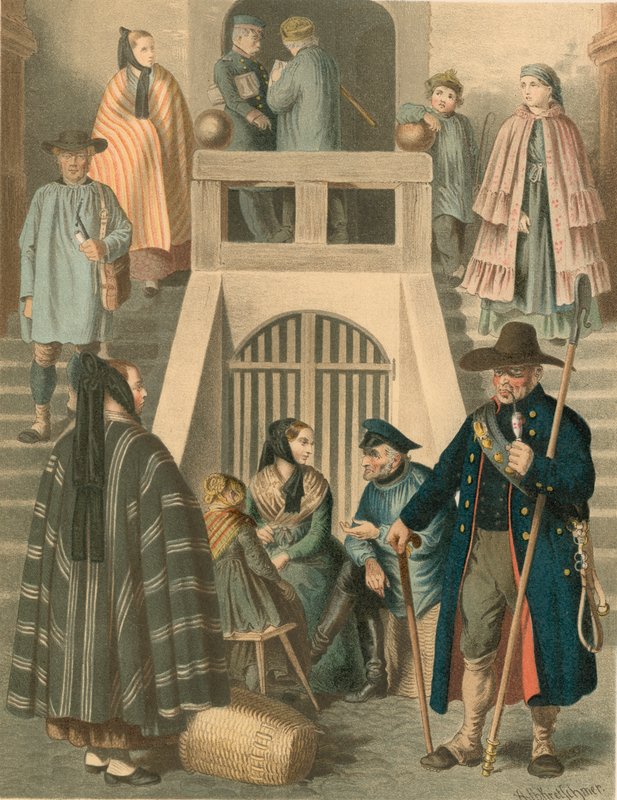 Traje alemão, Harz de Albert Kretschmer