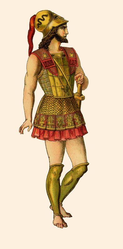 Guerreiro grego de Albert Kretschmer