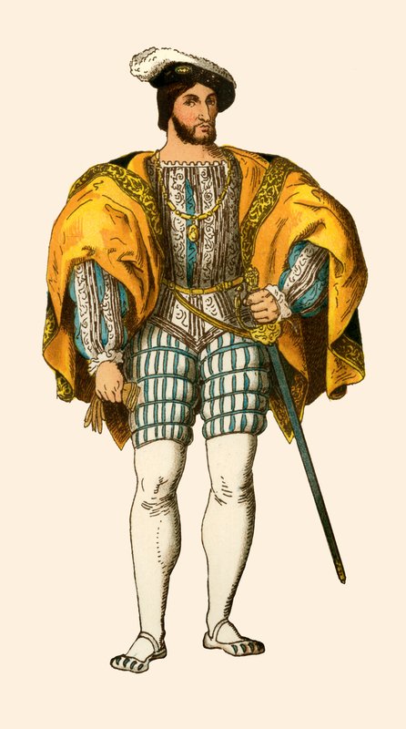 Rei Francisco I da França, 1547 de Albert Kretschmer