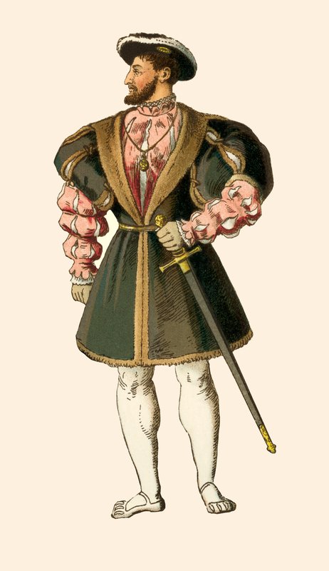 Rei Francisco I da França, 1547 de Albert Kretschmer