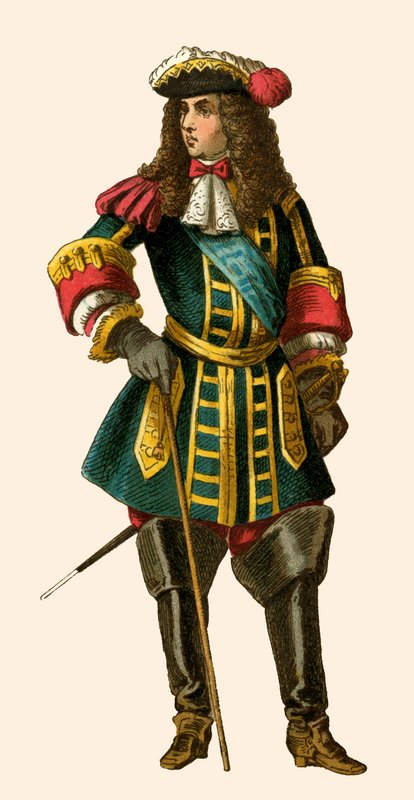 Rei, louis xiv, de, frança de Albert Kretschmer